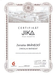 Certifikát JIKA