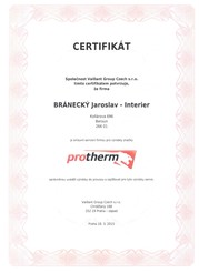 Certifikát Vaillant Group