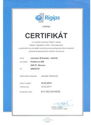 Certifikár Rigips